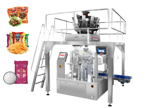 Automatische Verpackungsmaschine für feste Lebensmittel/Tiernahrung/Kandiszucker/Süßigkeiten/Reis